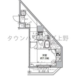 ベルシード門前仲町IIの物件間取画像